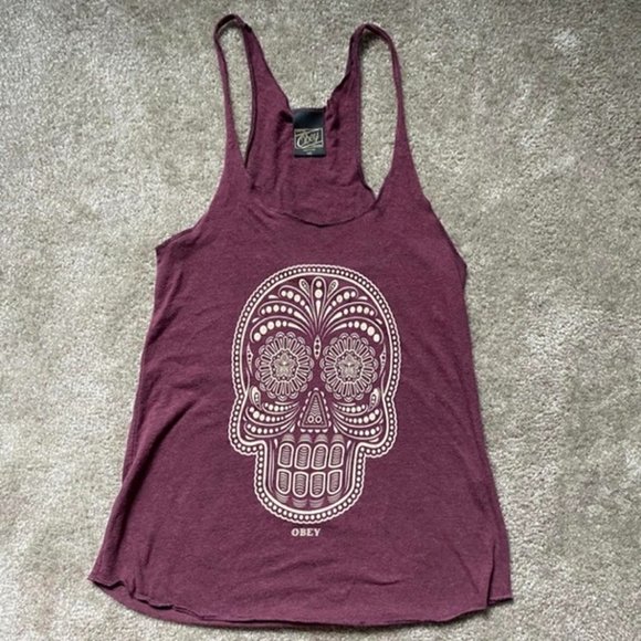 Obey | Day Of The Dead Tank Top - Picture 2 of 2